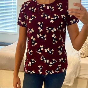 Floral Blouse- Banana Republic